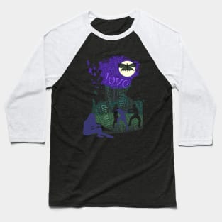 Midsummer Dreaming (colored overlay) Baseball T-Shirt